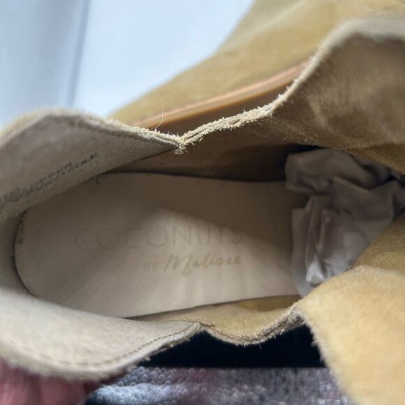 Coconuts by Matisse Pronto Tan Ankle Boots Size 7.5 - Picture 12 of 12